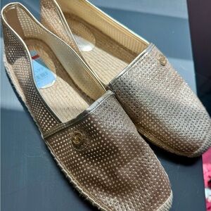 Michael Kors Women's Gold Slip-On Shoes